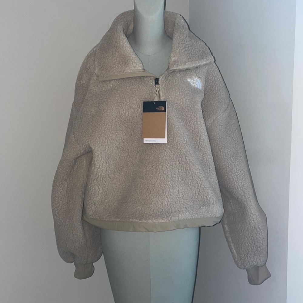 North Face Sherpa Quarter Zip